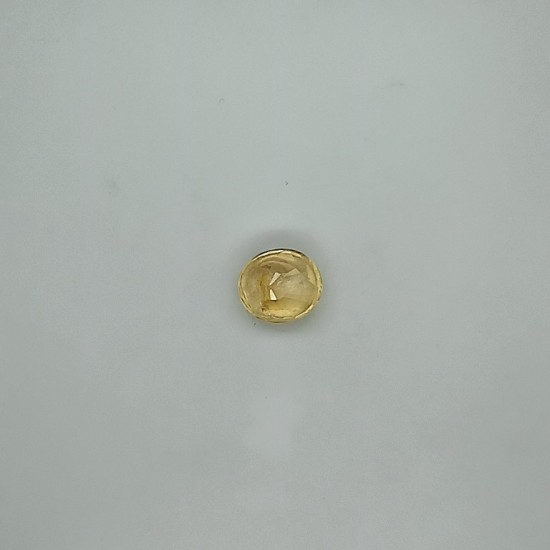 Yellow Sapphire (Pukhraj) 8.77 Ct Good quality